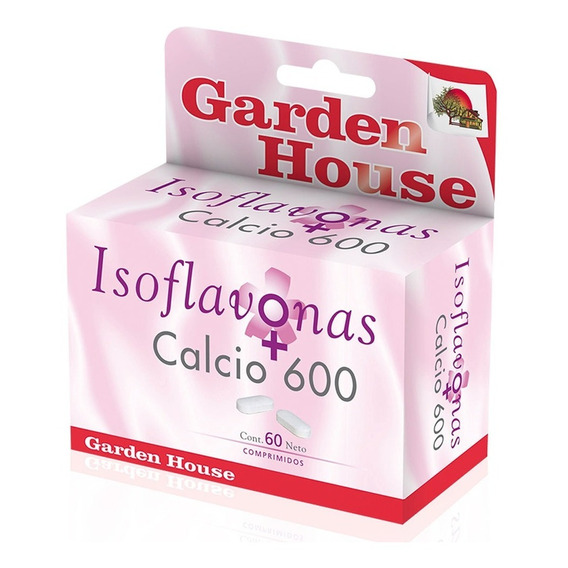 Garden House Suplemento Isoflavonas + Calcio 600 X 60 Un