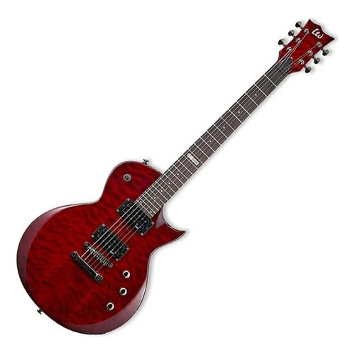 Guitarra Eléctrica Esp Ltd Ec100qm Les Paul Color Stbc