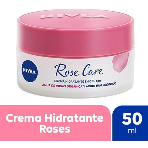 Crema Facial Hidratante En Gel Nivea Agua De Rosas 50ml Momento de aplicación Día/Noche Tipo de piel Todo tipo de piel