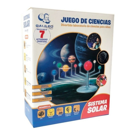 Juego De Ciencias Sistema Solar Galileo