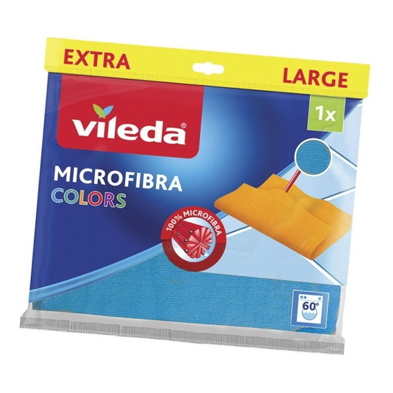 Paño Para Pisos Microfibra Vileda Colors 48x60cm