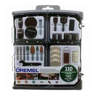 Kit Multiuso 110 Acesorios Dremel Tallar Cortar Pulir Lijar