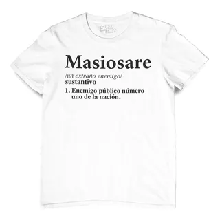 Playera De Hombre Masiosare | Estampado Digital