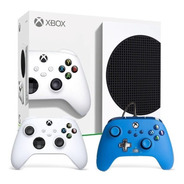 Xbox Series S 1 Controle S/ Fio + 1 Controle C/ Fio Azul