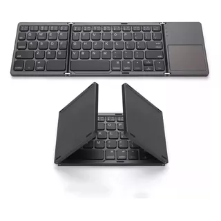 Teclado Plegable Portatil Inalambrico Bluetooth Con Touchpad