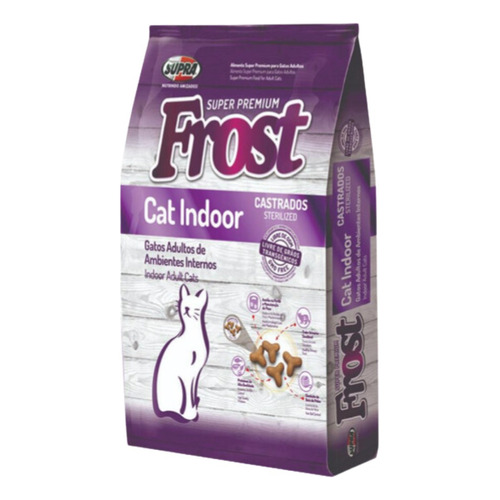 Alimento Frost Super Premium Cat Indoor para gato adulto sabor mix en bolsa de 7.5kg