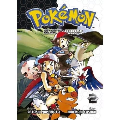 Pokemon Black And White: Black And White, De Hidenori Kusaka. Serie Pokemon Black And White, Vol. 2. Editorial Panini, Tapa Blanda, Edición 1.0 En Español, 2015