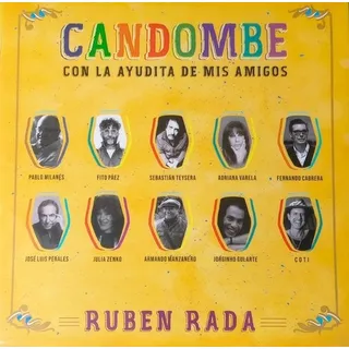 Ruben Rada Candombe Con La Ayudita De Mis Amigos Vinil Nuwa