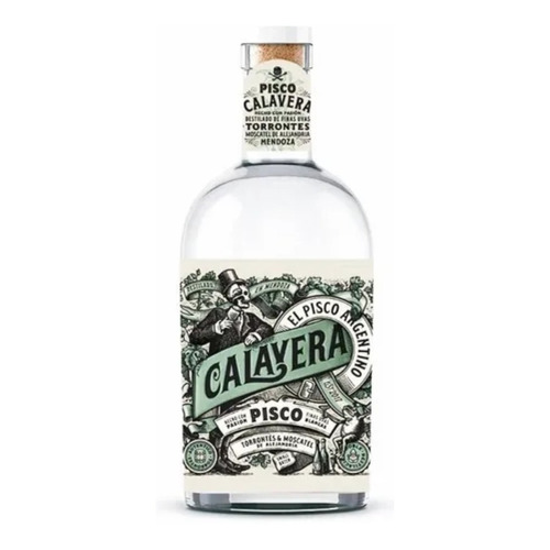 Pisco Calavera botella 750ml