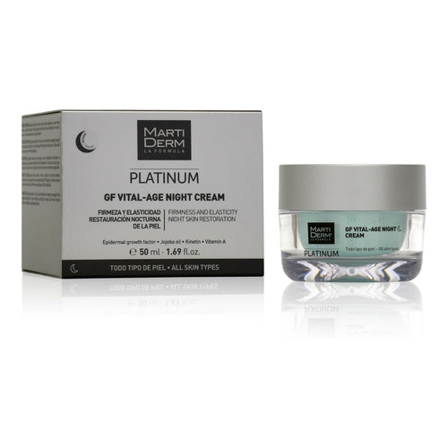 Martiderm Gf Vital Age 50 Ml Cream Night Tipo de piel Todo tipo de piel