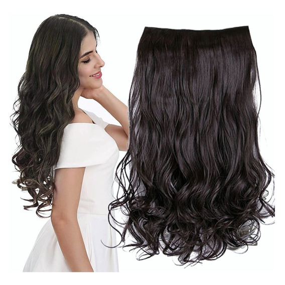 Cortina De Cabello Extensiones Cabello Natural Clip Cortinas