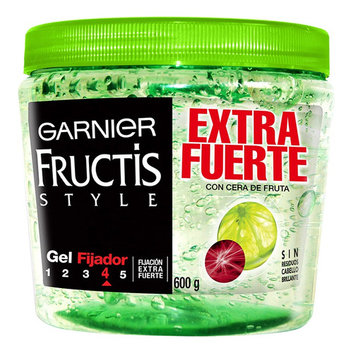 Gel Fructis Tarro Style Extra Fuerte 600gr