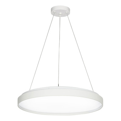 Colgante Led York Blanco Control Remoto 45w Moderno Lk