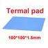 Pad Térmico, Thermal Pad, Almohadilla Gpu Cpu Ps4 1.5mm 6.0w