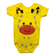 Body De Bebe Temático Mesversario ( Girafa )