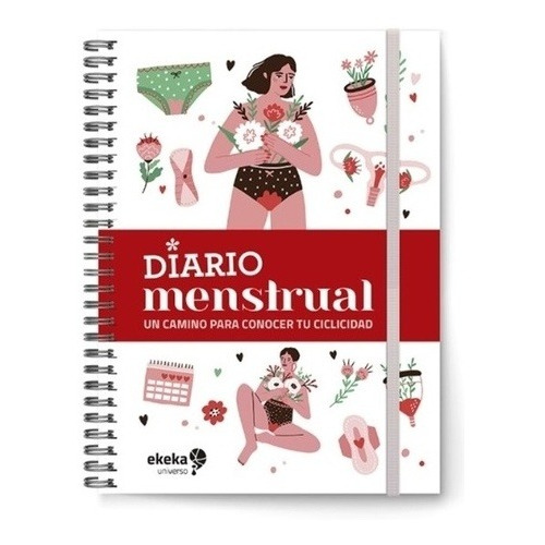 Libro Diario Menstrual - Tapa Roja - Perez, Paula Neyra