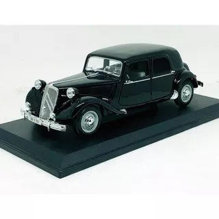 Miniatura Carro Citroen 15cv 6 Cyl (1952) - 1:18 - Maisto Cor Preto