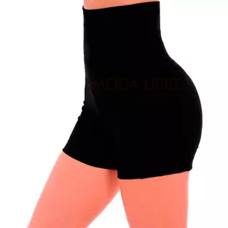 Shorts Modelador Faja 22cm 100% Lycra Mujer Standar Xs- Xxl