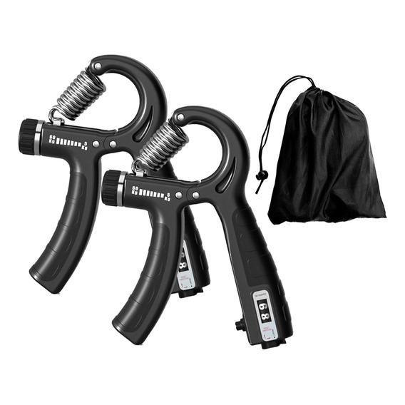 Hand Grip Ejercitador De Manos Fitnics Ajustable 5 A 60 Kg