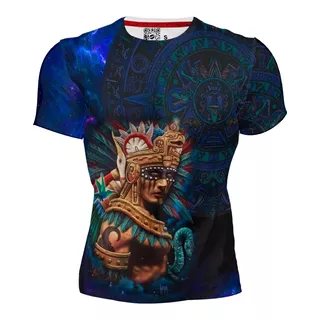 Playera Sublimada Full Print Caballero Huitzilopochtli 346