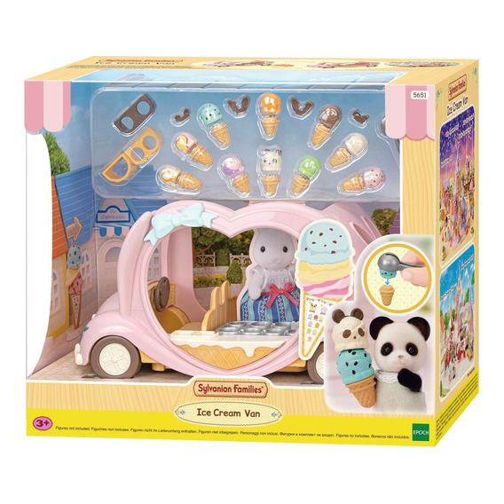 Sylvanian Families Camion Helados Figura Muñeco Accesorios ®