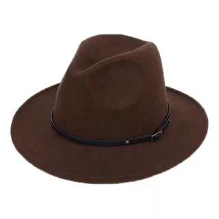 Sombrero Fedora Fieltro Hombre Mujer Gardel Sol  Elegante