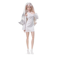 Barbie Signature Looks Cabelo Loiro Vestido Branco Mattel Ms
