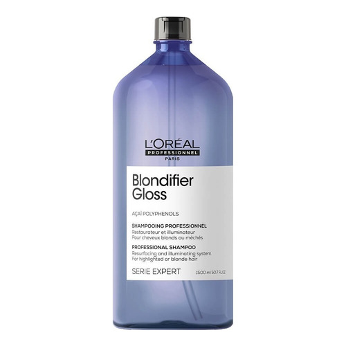 Loreal Shampoo Blondifier Gloss 1500ml Rubios Elimina Cobre