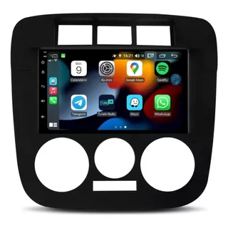 Central Multimidia Gol G4 Android 11 Carplay Moldura +câmera