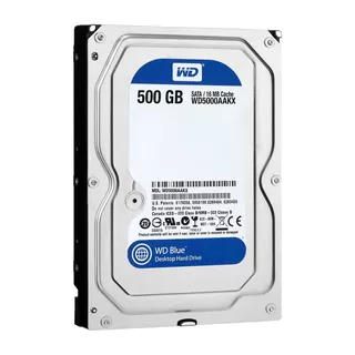 Disco Duro Interno Western Digital Wd Caviar Blue Wd5000aakx 500gb Azul