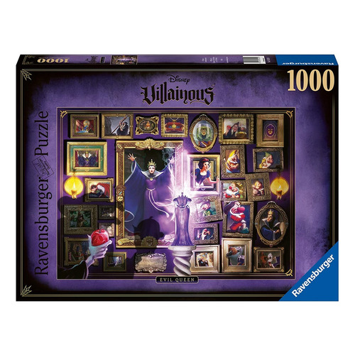 Rompecabezas Ravensburger Villainous Reina Malvada 1000 Piezas