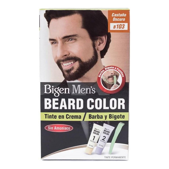  Tinte Para Barba Beard Color #b103 Castaño Oscuro