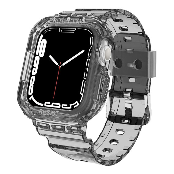 Correa Case Para Apple Watch Serie 8 7 6 5 4 3 2 Se Silicon