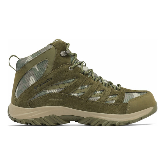 Zapatillas Impermeables Columbia Crestwood Mid Hombre (nori,