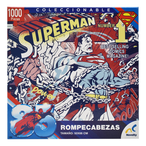 Superman Number 1 Rompecabezas Coleccionable 1000pz Novelty