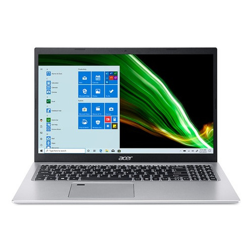 Notebook Acer Aspire 5 A515-56G plata 15.6", Intel Core i7 1165G7  8GB de RAM 512GB SSD, NVIDIA GeForce MX350 60 Hz 1920x1080px Windows 11 Home