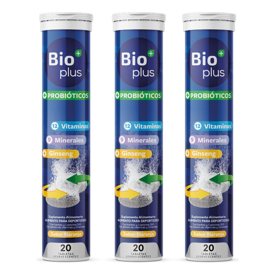 Bioplus+probioticos Pack 3