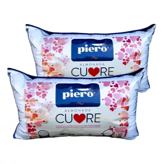 Almohadas Piero Cuore (con Núcleo) De 70x40! Pack De 2!