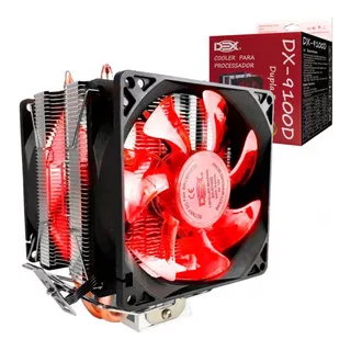 Cooler Duplo Fan Led Rgb Cpu Intel 1366 1150 1155 Amd Am3 