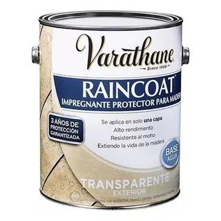 Varathane Raincoat Protector Para Maderas Brillante .946l Color Transparente