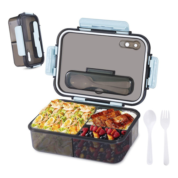 Lunch Box Loncheras Topper Para Lunch Fiambrera 1500 Ml