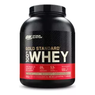 Gold Standard 100% Whey 5lbs Moka Capuchino Optimumnutrition Sabor Mocha Capuccino