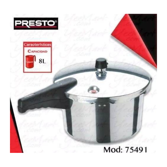 Ollas express Presto Premier 75491 8L