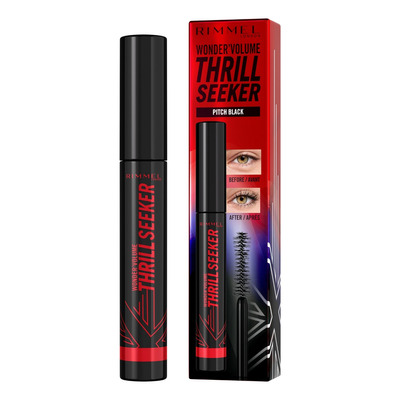 Máscara De Pestañas Rimmel Thrill Seeker Extra Black