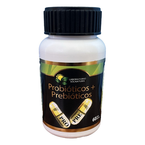 Probioticos + Prebioticos / 60  Cápsulas De 500 Mg