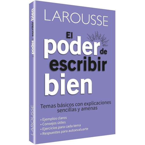 El poder de escribir bien, de Guerra Vargas, Rosa Luisa. Editorial Larousse, tapa blanda en español, 2022