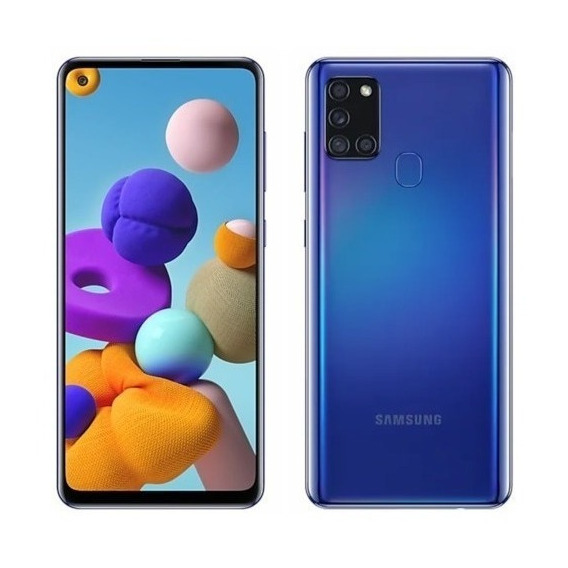 Samsung Galaxy A21s 64 Gb Azul 4 Gb Ram 