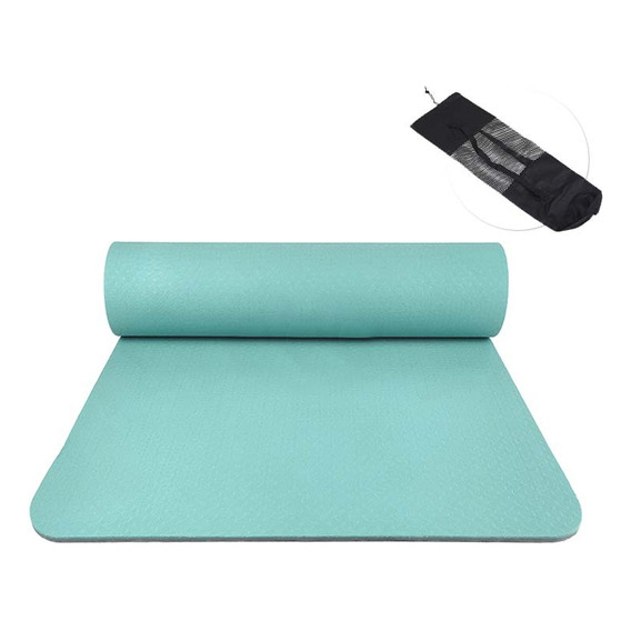 183*61*0.6cm Tapete Yoga Portátil  Pilates Fitness Ejercicio