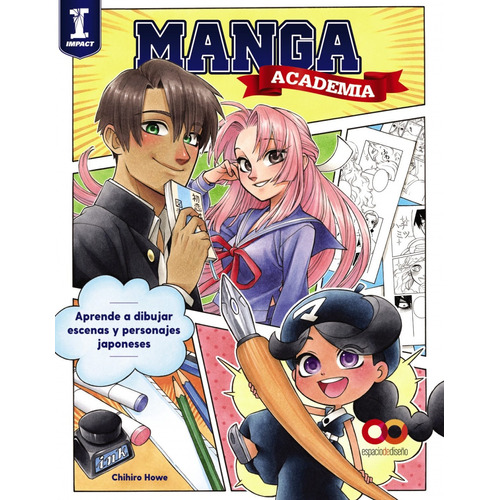 Libro Academia Manga. Aprende A Dibujar Escenas Y Personajes