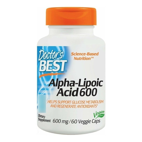 Ácido Alfa Lipoico 600mg Diabetes Antioxidante Importado